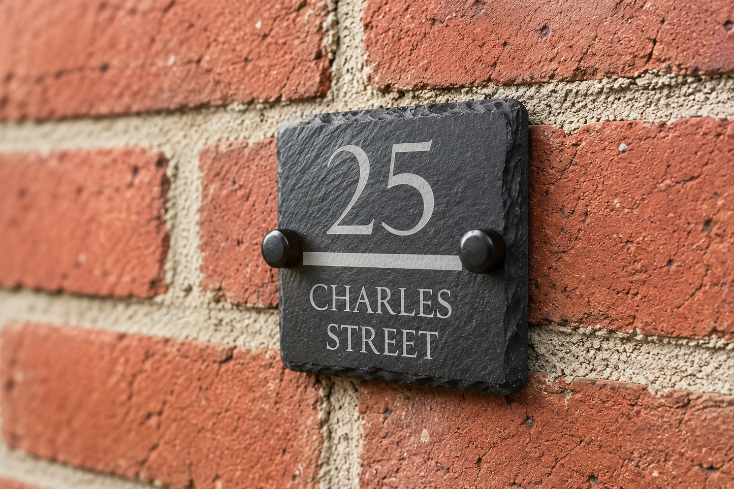 Personalised Slate House Sign