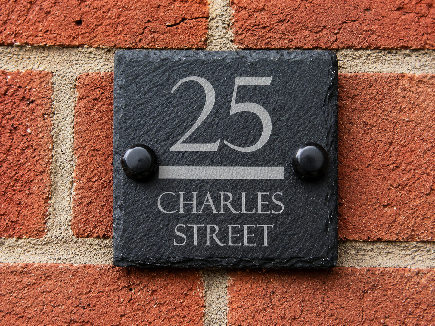 Personalised Slate House Sign