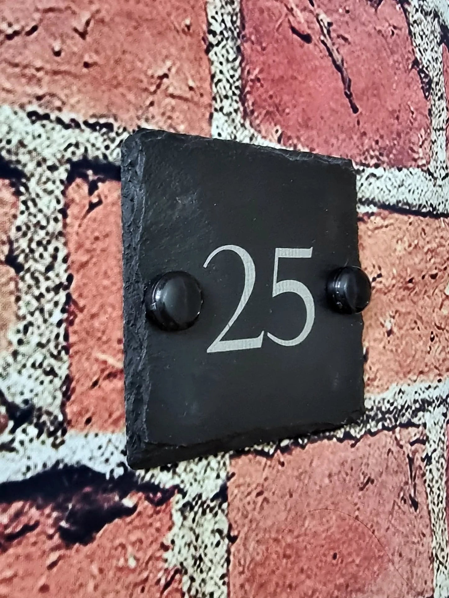 Square Slate House Sign